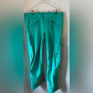 Stio Men's environ XL teal pants skiing winter outdoor